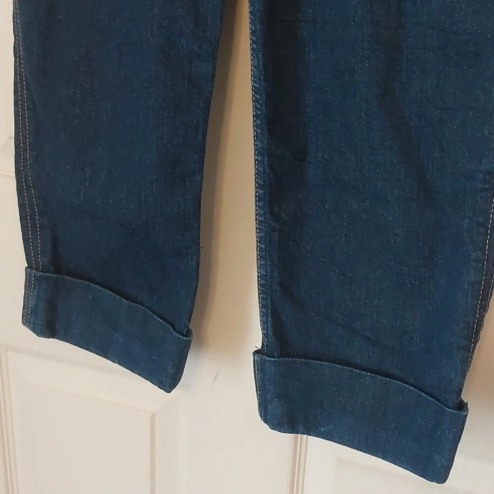 Hudson Jeans Pedal Pusher / Clam Digger Blue Denim Jeans Women's Size 28 - Picture 7 of 9